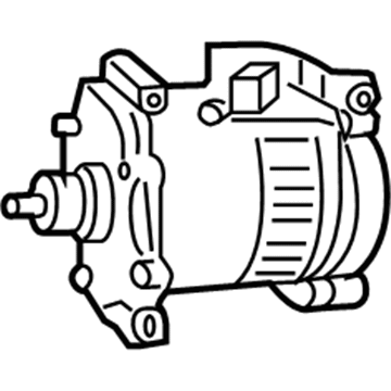 Mopar 55056444AC COMPRES0R-Air Conditioning