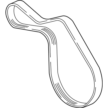 GM 12677037 Drive Belt