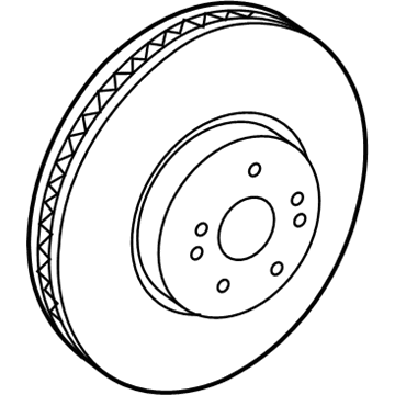 Lexus 43512-06200 Disc, Front