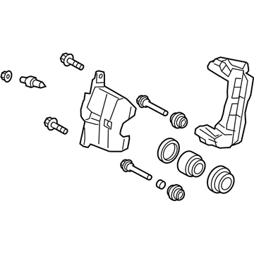 Toyota 47750-06321 Caliper Assembly