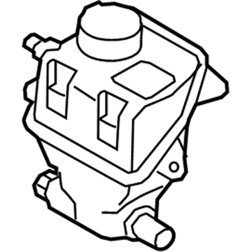 BMW 17-13-7-592-472 Coolant Reservoir