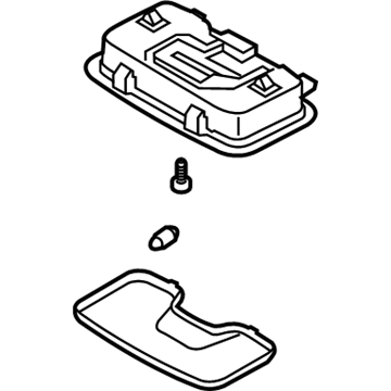 Kia 928502T000UP Lamp Assembly-Room