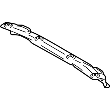 BMW 51-48-7-467-972 HEAT INSULATION, BUMPER, REA