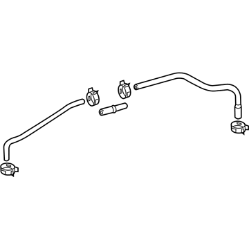 Lexus 23820-0P130 Hose Assy, Fuel Vapor Feed