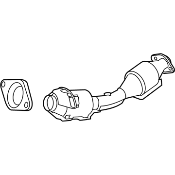 Nissan 20010-ET000 Exhaust Tube Assembly, Front