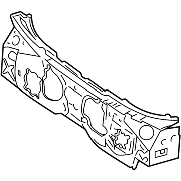 BMW 51-48-8-402-102 Upper Sound Insulating Dash Panel