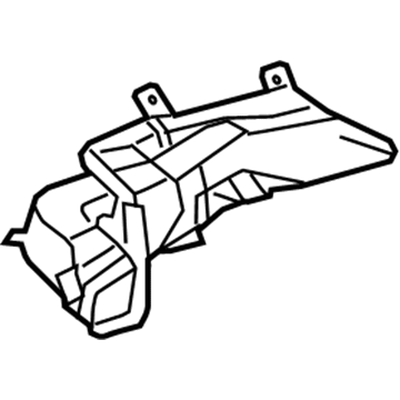 Toyota 55084-10040 Outlet Duct