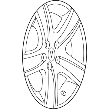 GM 9597603 Wheel Cover