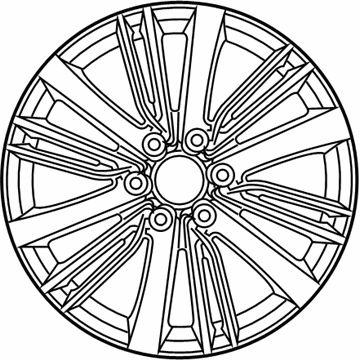Infiniti D0C00-6GW5A Aluminum Wheel
