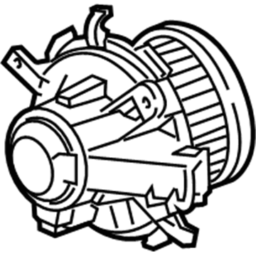 GM 84369132 Blower Motor