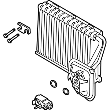 BMW 64-11-9-496-918 EVAPORATOR