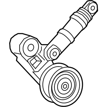 Mopar 5281590AB TENSIONER-Belt