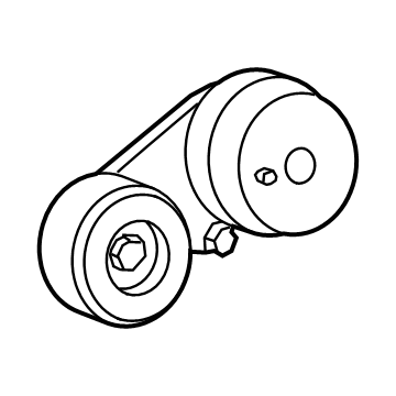 Mopar 5281591AB TENSIONER-Belt