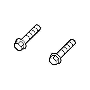 Mopar 6512871AA Bolt-Hex FLANGE Head