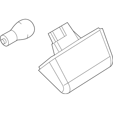 Ford 9T1Z-13550-A License Lamp