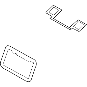 BMW 64-11-6-911-691 Sealing Frame