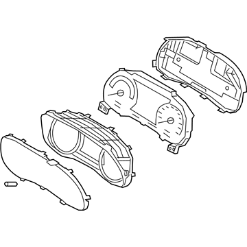 Kia 94031G5601 Cluster Assembly-INSTRUM