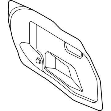 Ford DS7Z-54237A04-A Water Shield