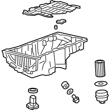 GM 55596705 Oil Pan