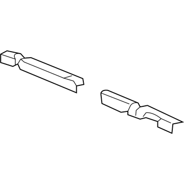 Acura 66119-T2F-A00ZZ Support, Rear