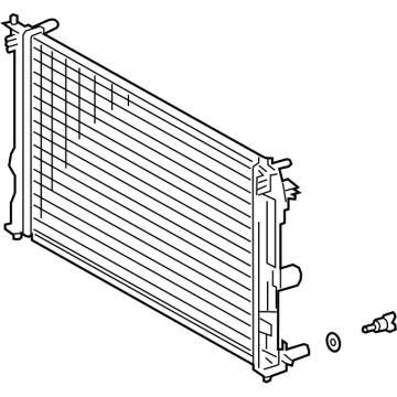 Toyota 16400-24340 Radiator Assembly