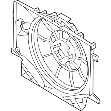 Hyundai 25350-2M000 SHROUD-Radiator