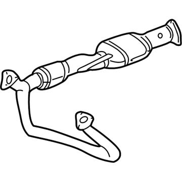 GM 15744810 Catalytic Converter Assembly (W/ Exhaust Manifold Pipe)