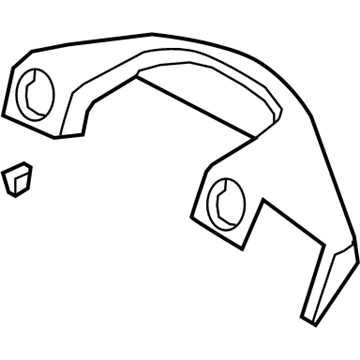 Nissan 68210-39B0A Pad Assy-Instrument, Center
