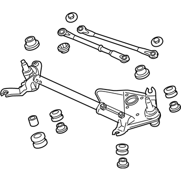 Honda 76530-TA0-A01 Link, FR. Wiper