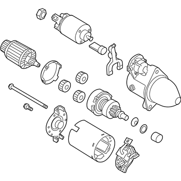 Kia 3610025020RU REMAN Starter