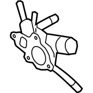 Nissan 11060-ET80A Engine Coolant Outlet Flange