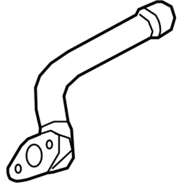 Nissan 13048-6N20B Water Inlet Pipe