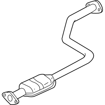 Hyundai 28650-25010 Center Exhaust Pipe