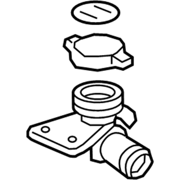 Honda 19050-51B-H51 Filler Assy, Water