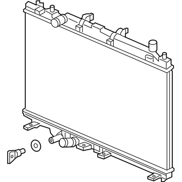 Honda 19010-51B-H51 Radiator Complete