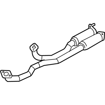 Ford DA5Z-5G203-A Front Pipe