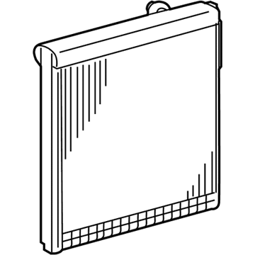 Toyota 88501-0E150 Evaporator Core