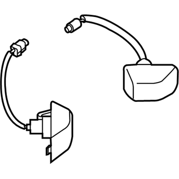 Nissan 26510-EA000 Lamp Assembly-Licence Plate