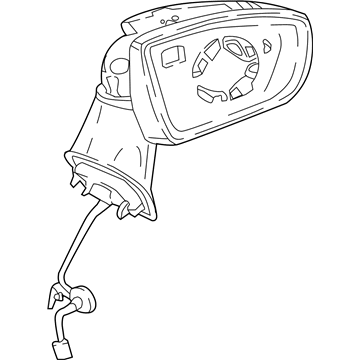 Ford GN1Z-17682-AA Mirror Assembly