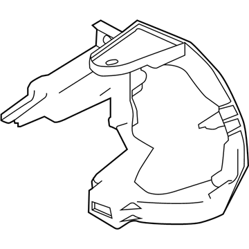 Nissan 26915-3NA0A Bracket-Fog Lamp