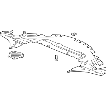 GM 84197387 Underbody Shield