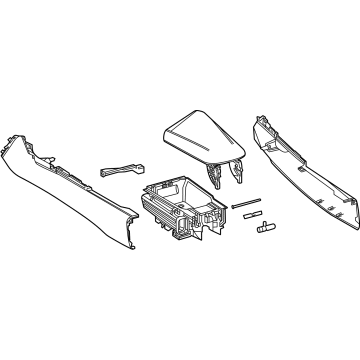 Toyota 58810-62030-C6 Center Console