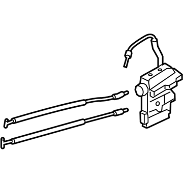 Hyundai 81320-3V010 Latch Assembly-Front Door, RH