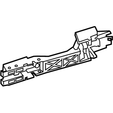 Nissan 80611-JB10A Bracket-Outside Handle, LH