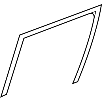 Mopar 4894686AC Channel-Sliding Door Glass