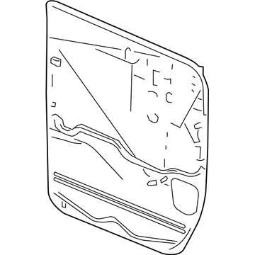 GM 84650563 Water Deflector