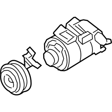 Ford F2GZ-19703-B Compressor Assembly