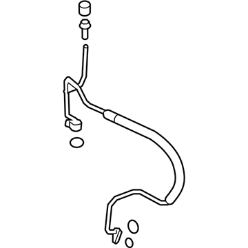 Ford HP5Z-19D742-C AC Hose