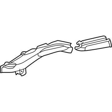 Toyota 57602-42090 Side Rail Assembly