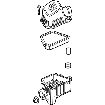 GM 84066771 Air Cleaner Assembly